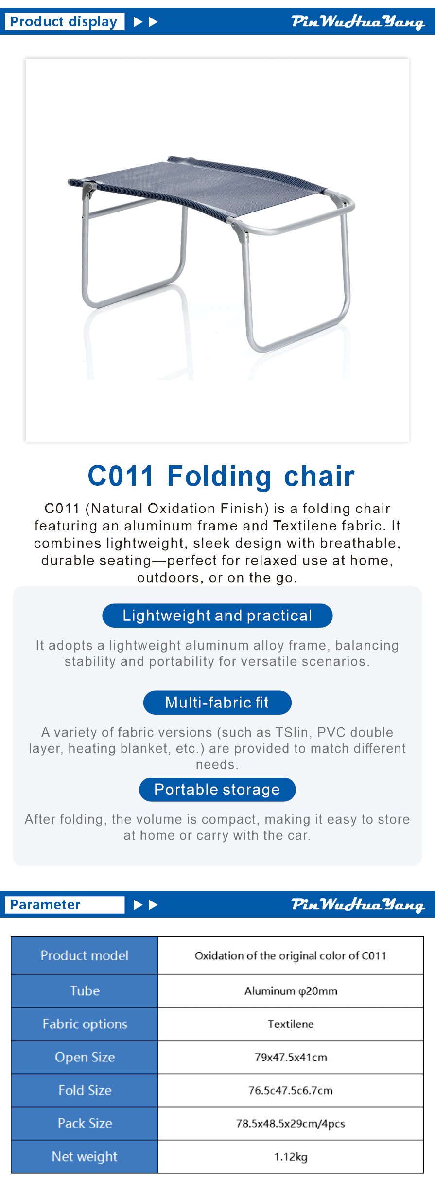 Portable Camping Seat