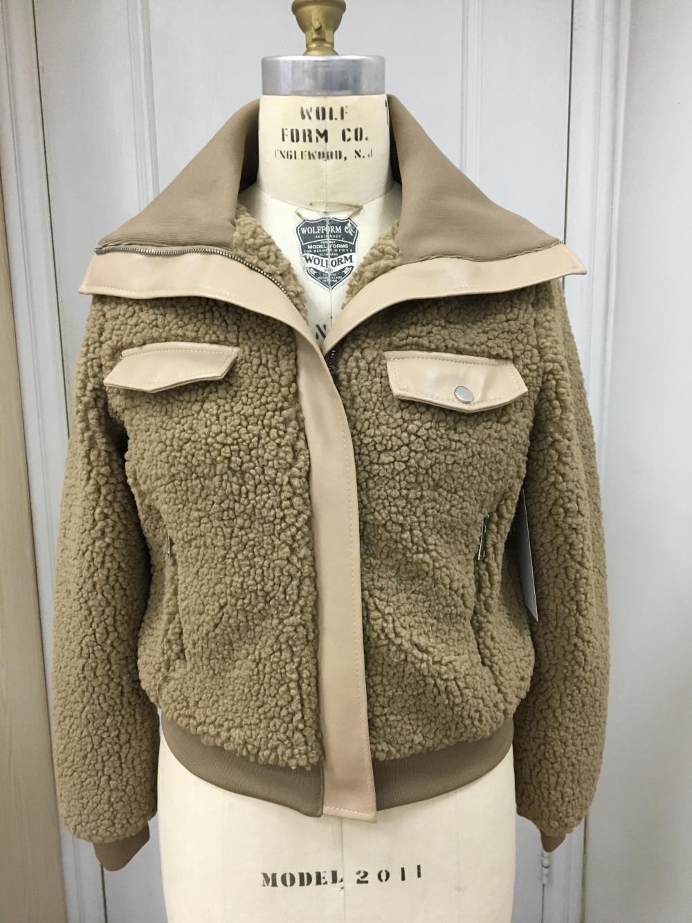 Women's Faux Shearling Jacket