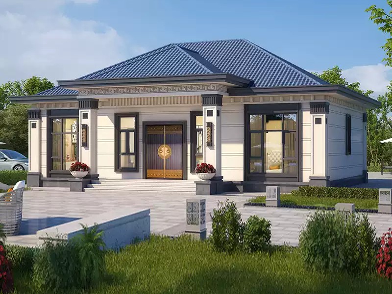 Light steel villa (122)