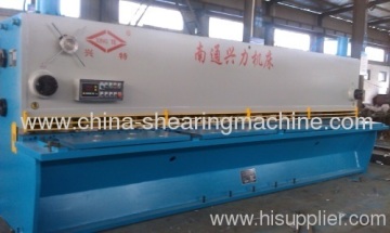 Hydraulic Shearing Machine Qc11y-6x6000 Nc Guillotine Shears 