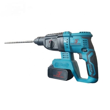 20V pengisian daya cepat lithium -ion bor palu rotary sikat listrik dengan 22mm chuck - alat tugas berat