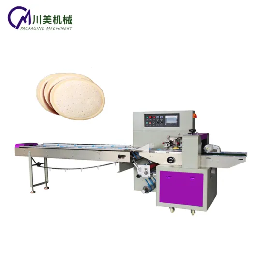 Horizontal High-Speed Low-Cost Chapati Tortilla Packing Machine