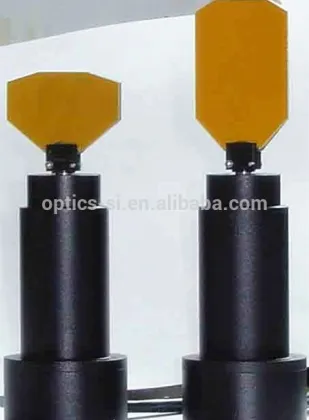 Monocrystalline silicon scanning mirror, CO2 laser coated galvo scanning mirror , laser galvo silicon scanning mirror