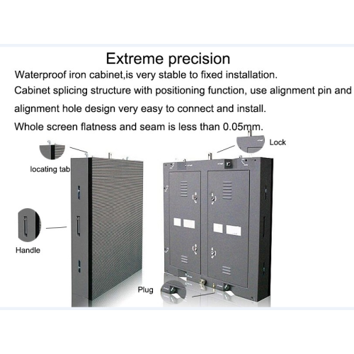 Quick Delivery Big Tv Advertising P6 Led Screen