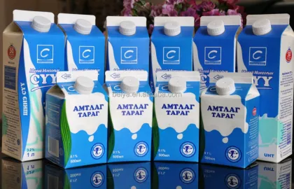 Fresh Milk Carton Packaging Machinery