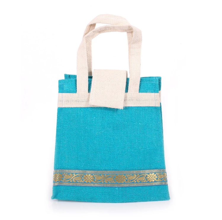 Sky blue tote bag