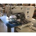 Máquina de costura de padrão de fixação automática de etiqueta
