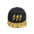 Embroidery Snapback Cap Custom Embroidery Adult 6 Panel Snapback Cap Factory