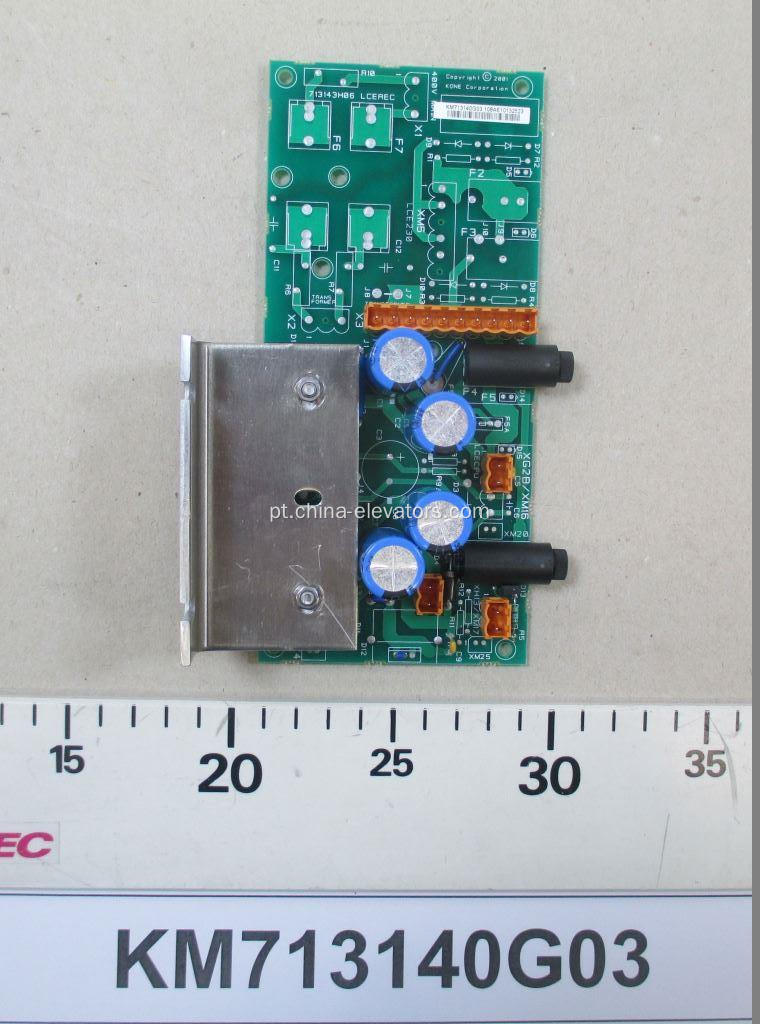 Placa LCEREC KM713140G03 para elevadores KONE