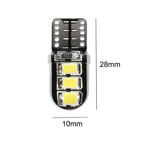 6SMD 2835 LED Bulb for Parking Light and Car Styling - No Error CANBUS Compliant