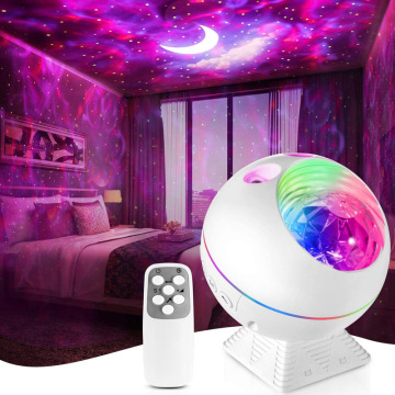 Laser Starry Sky Projection Light - Car Mounted, Water Pattern, RGB Color Changing Night Light