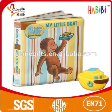 Novelty water bath book for infant