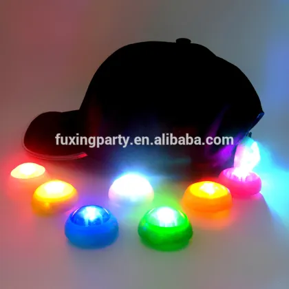 fuxing brand party birthday decoration party hats led flashlight hats baseball cap