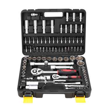 94PCS 1/2'' 1/4'' Dr Socket Wrench Set with 24T Ratchet Handle