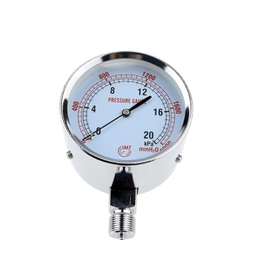 Industrial Gas Burner Pressure Gauge: 0-20KPa Control Gauge for LPG Applications