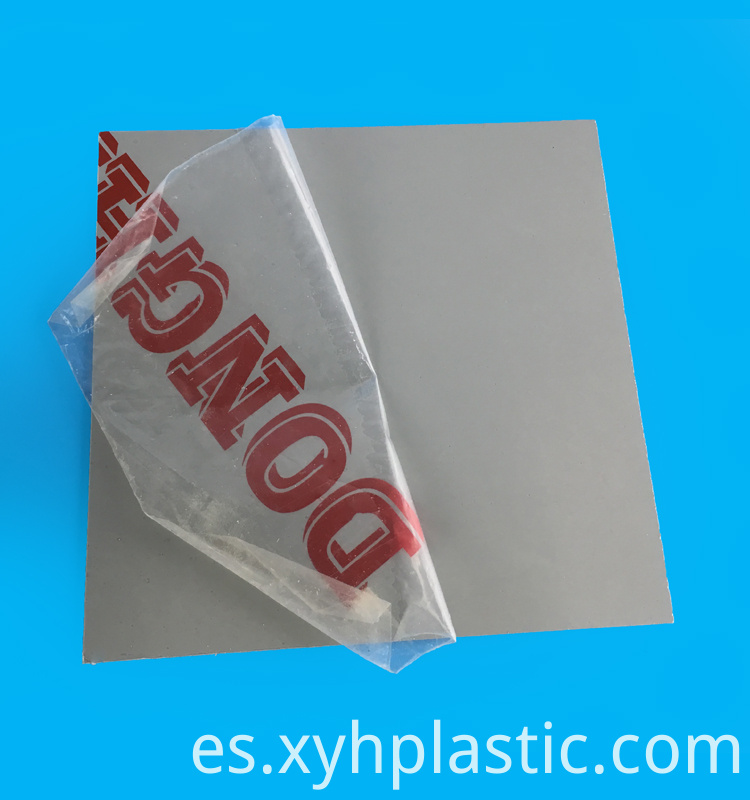 Placa de PVC transparente hoja de plástico duro - China Hoja de PVC, Panel  de PVC