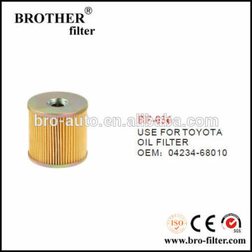 High quality OEM auto element oil filter 0423468010 for Toyota car oil filter machine and price