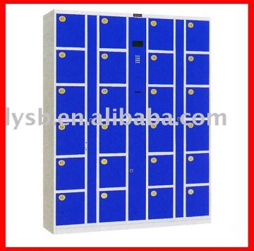 steel hotel locker with 24 doors