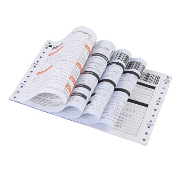 Express Shipping 2 part carbonless paper