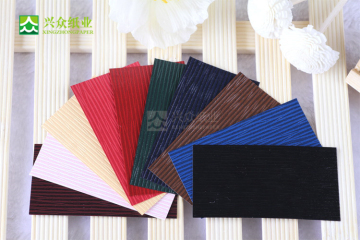 Decorative Wrapping Fancy Leatherette Paper Embossing