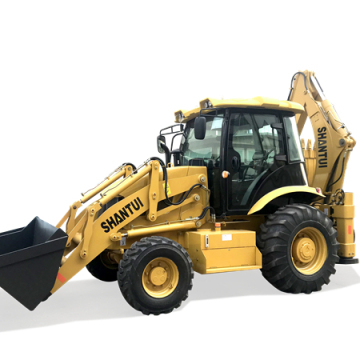 SHANTUI SL388 8T Cezayir'de Satılık Bıçak Kovası ile Küçük Backhoe Tekerlek Yükleyici