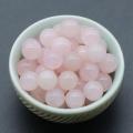 Balles et sphères de chakra de quartz rose de 12 mm pour l&#39;équilibre de la méditation