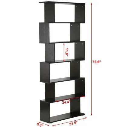 Wood Bookcase Bookshelf Shelves Shelf