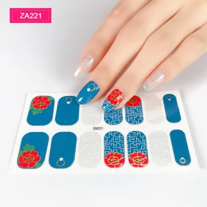 Wholesale Non-Toxic Nail Wraps: Jamberry Inspired Nail Art Decorations & Real Nail Polish Strips