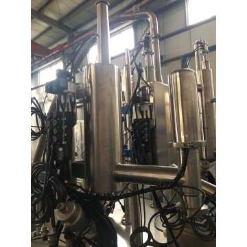 Liquid nitrogen dosing machine for mineral water