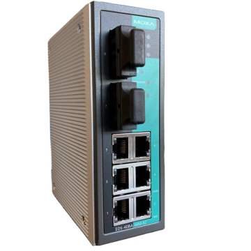 MOXA EDS-205A-M-SC-T RS-232 1ポート管理されていない産業イーサネットスイッチ-100％新品およびオリジナルの在庫