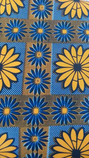 New Product Veritable African Real Wax 100% Cotton Fabric Block 3