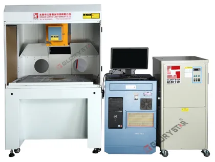 Jeans Laser Marker with 150W Laser Generator From Germany Rofin