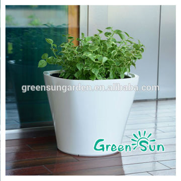 Hot plastic flower pot
