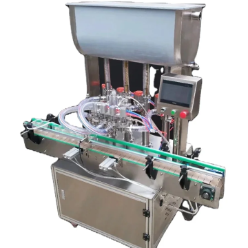 Liquide automatique et remplissage de poudre, scellage et machine à coincer pour le sirop, liquide oral