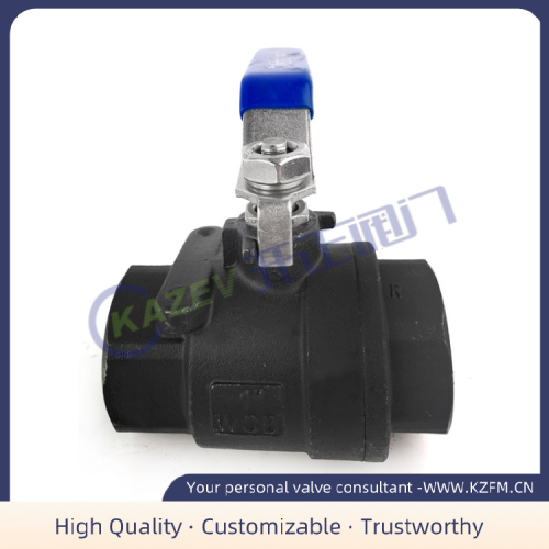 High Platform Valve Two-piece threaded ball valve WCB Manufactory