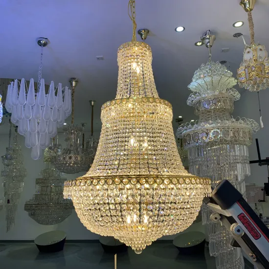 Laiting Lighting French Empire Vintage Pendant Lights Modern Chrome Chandelier with Crystals for Kitchen Island