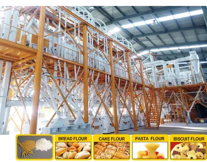 automatic flour mill PLC Wheat Flour Milling Machine wheat flour mill