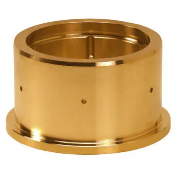 Turning bronze bushing
