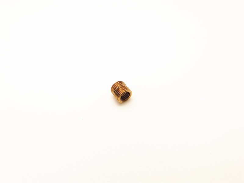 M4*0.7 Phosphor bronze wire thread insert non-magnetic copper brace thread sheath