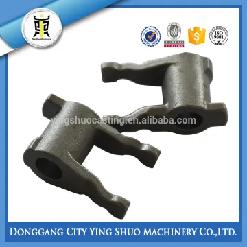 OEM precision casting carbon steel clutch fork