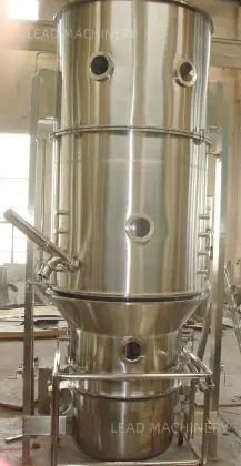 Fruit powder fluid bed granulator