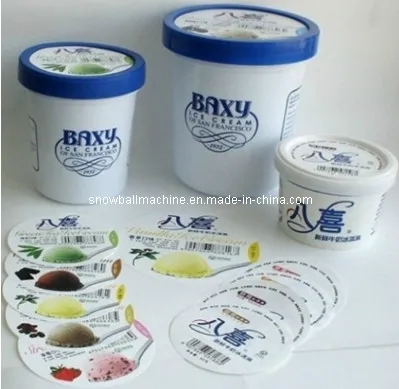 Baxy Ice Cream Tub+Lid with Iml