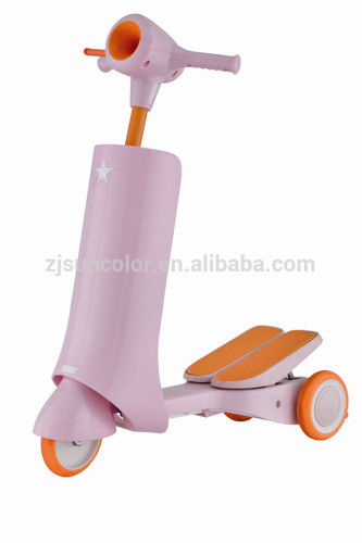 2015 new pedal scooter for kids Easy rider bike with flashing wheels step scooter quick folding