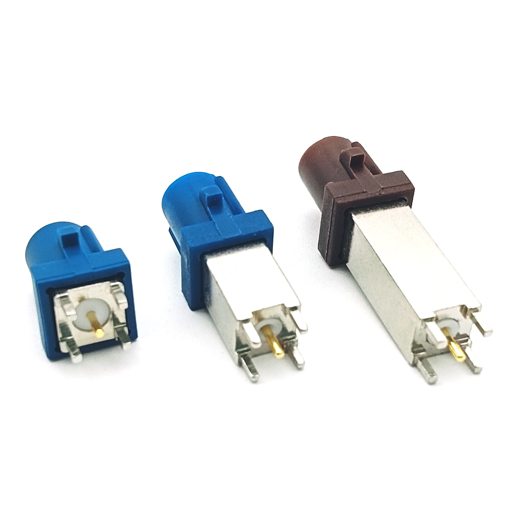 FAKRA Straight PCB Mount RF Coaxial Connector Adapter