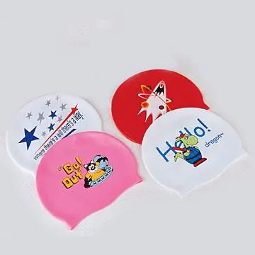 silicone swimming cap
