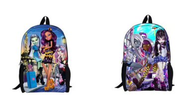 Monster High Doll Schoolbags, Scholbags of Children, Backpacks