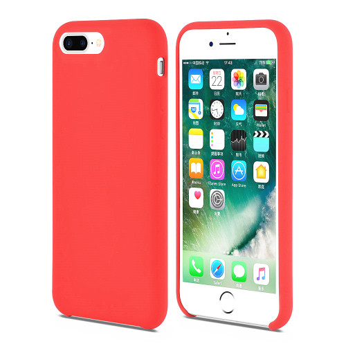Promotional PC Liquid silicone iphone 7 plus case