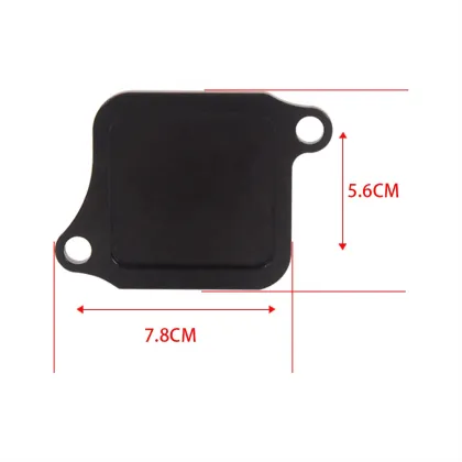 Aluminium Smog Block Off Plate Cover for Daytona 675/675R (2013-2017)