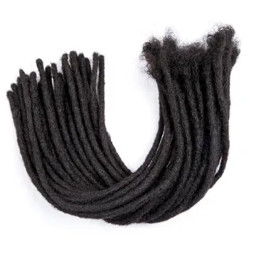 China factory handmade low price human dreadlocks extensions dreadlock wig dreadlock wig for black women