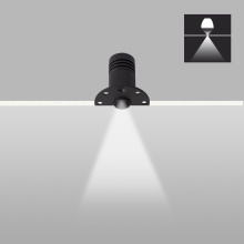 Led Spotlight Trimless Round Aluminum 2w Recessed Downlight